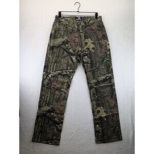 Mossy Oak Camouflage Break -Up Infinity Jeans Mens Sz 32x32 Hunting 5 Pockets